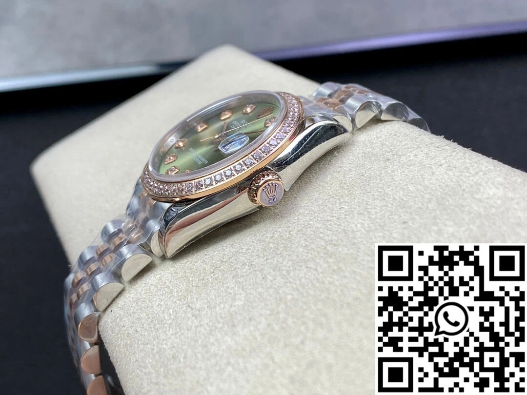 Rolex Datejust 31MM EW Factory Diamond-set Green Dial