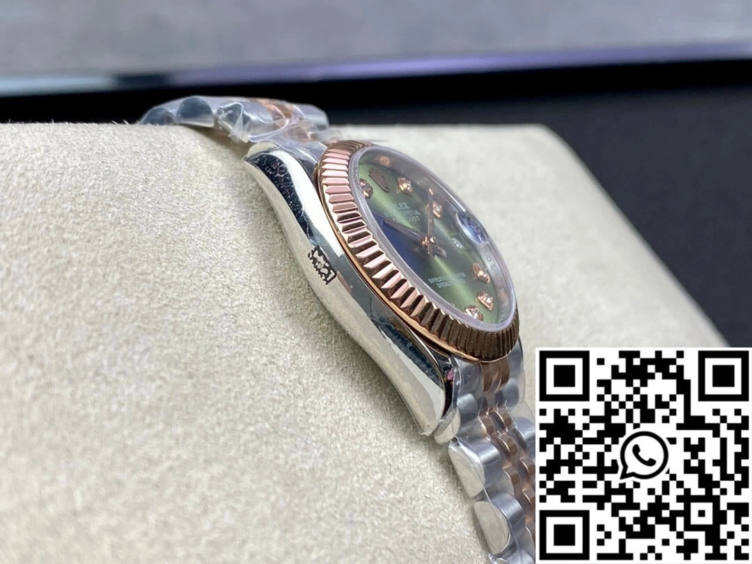 Rolex Datejust 31MM EW Factory Green Dial