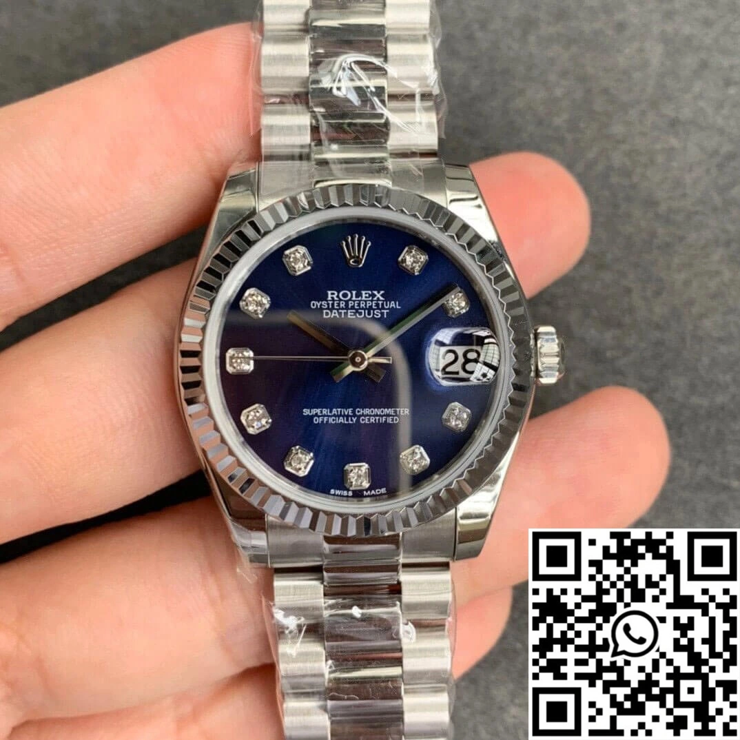 Rolex Datejust 31MM GS Factory Blue Dial