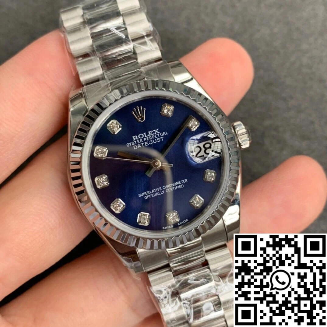 Rolex Datejust 31MM GS Factory Blue Dial
