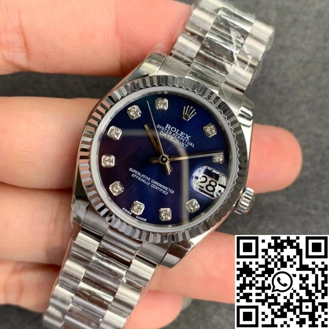 Rolex Datejust 31MM GS Factory Blue Dial
