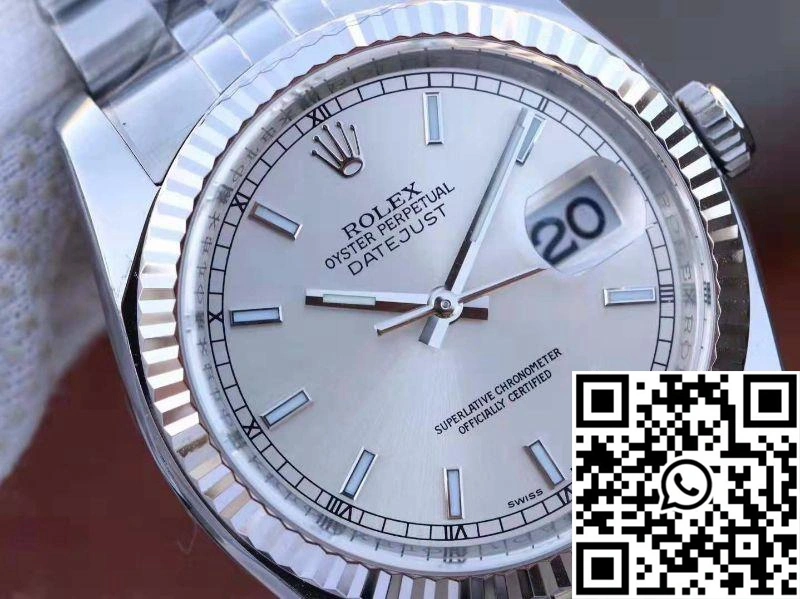 Rolex Datejust 36MM 116234 V2 AR Factory Silver Dial