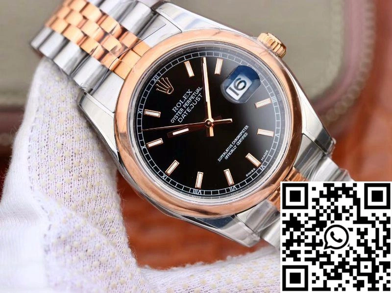 Rolex Datejust 36MM 126201 AR Factory Black Dial