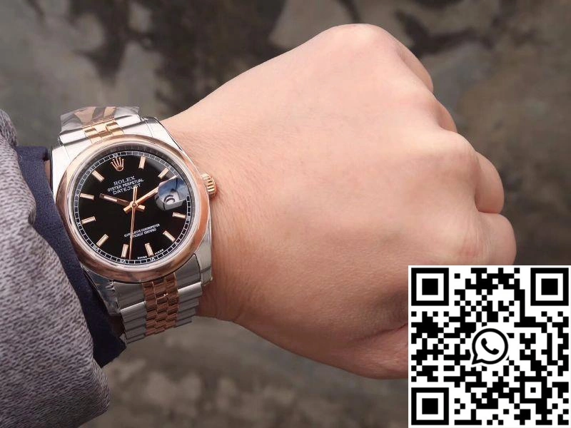 Rolex Datejust 36MM 126201 AR Factory Black Dial