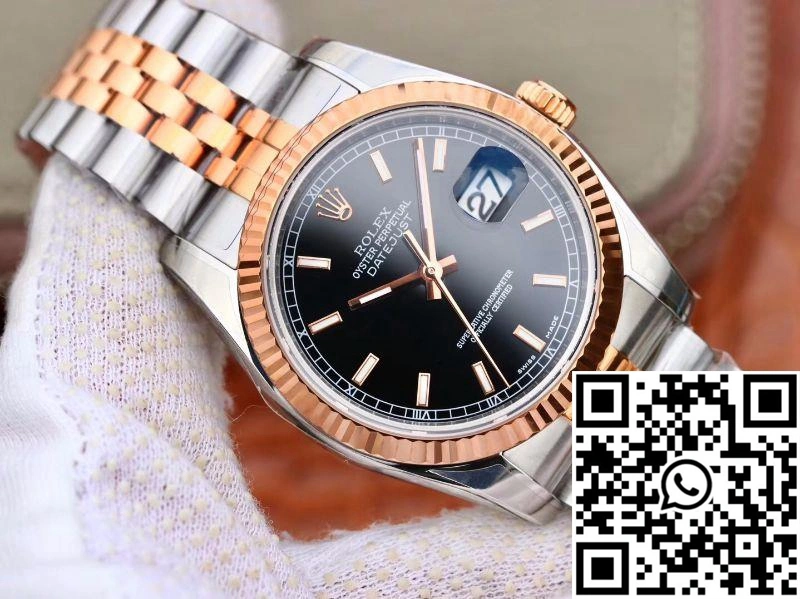 Rolex Datejust 36MM 126231 AR Factory Black Dial
