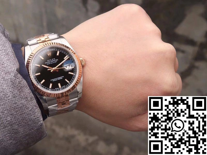 Rolex Datejust 36MM 126231 AR Factory Black Dial