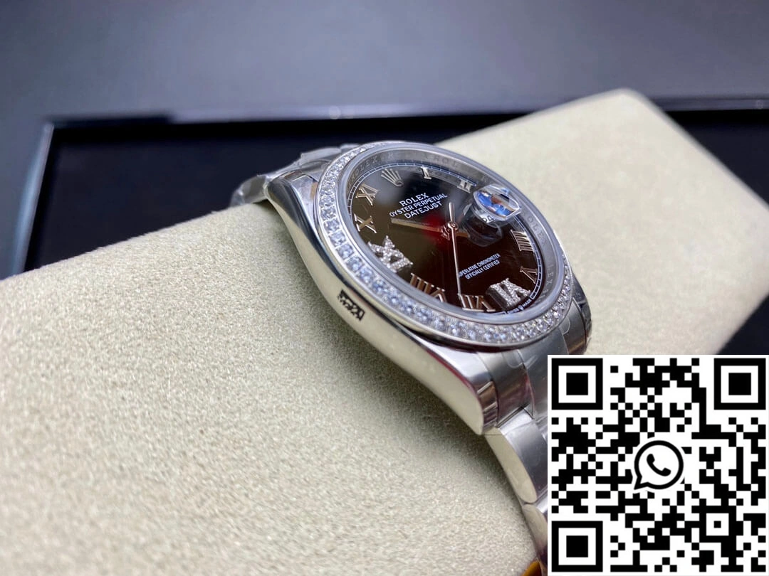 Rolex Datejust 36MM EW Factory Diamond-set Bezel