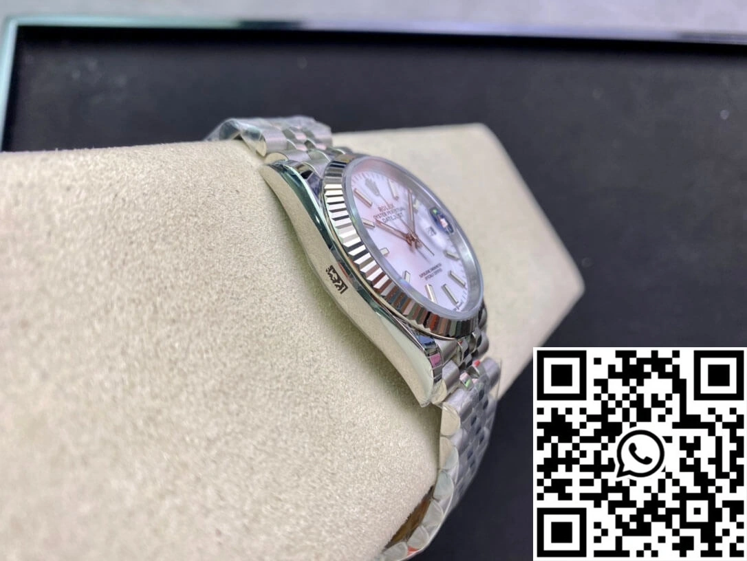 Rolex Datejust 36MM EW Factory Stainless Steel White Dial