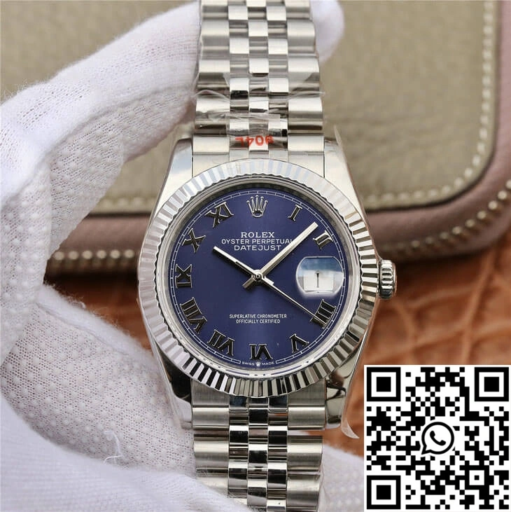 Rolex Datejust 36MM GM Factory Blue Dial