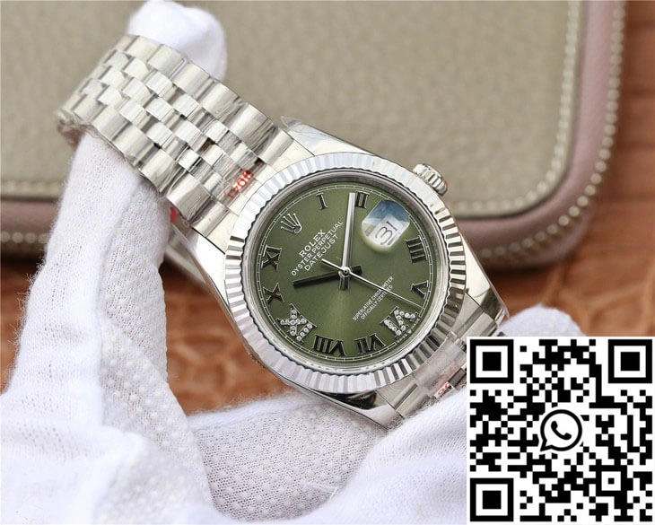 Rolex Datejust 36MM GM Factory Green Dial
