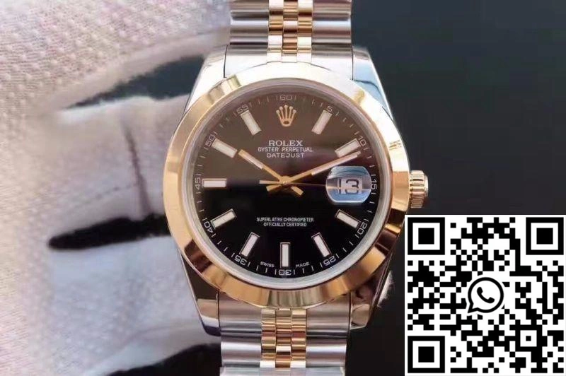 Rolex Datejust 41 126303 Gold Wrapped Black Dial