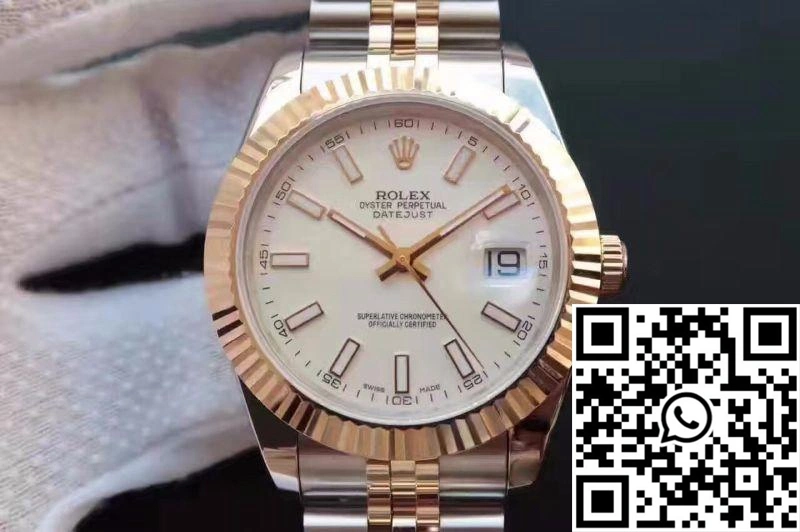 Rolex Datejust 41 126333-006 White Dial
