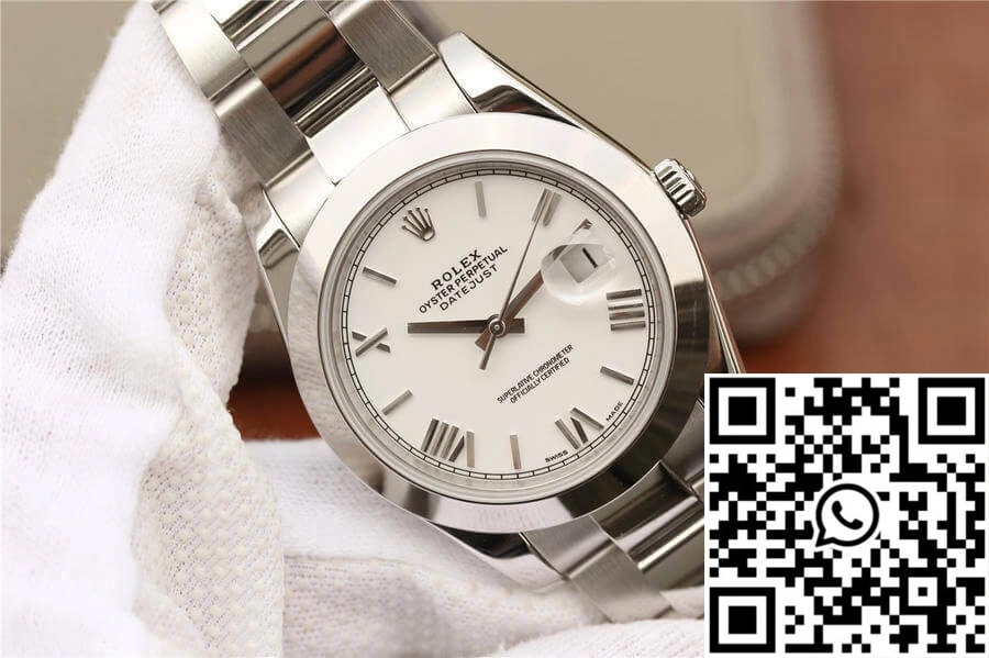 Rolex Datejust 41MM EW Factory White Dial