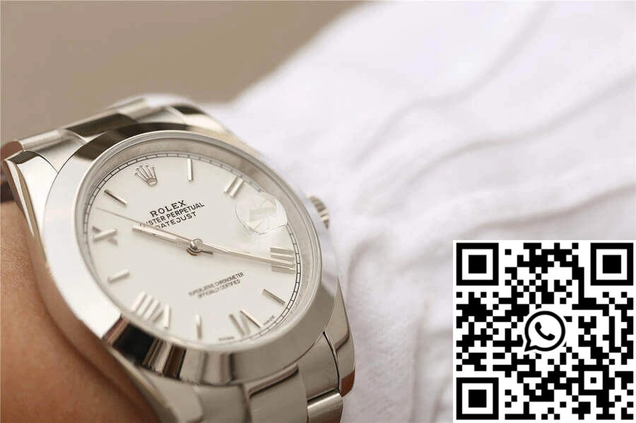 Rolex Datejust 41MM EW Factory White Dial