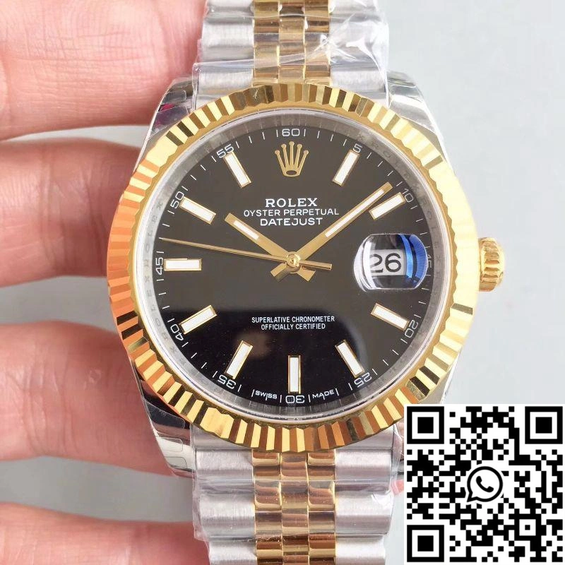 Rolex Datejust II 116333 41MM EW Factory Black Dial