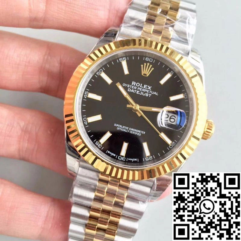 Rolex Datejust II 116333 41MM EW Factory Black Dial