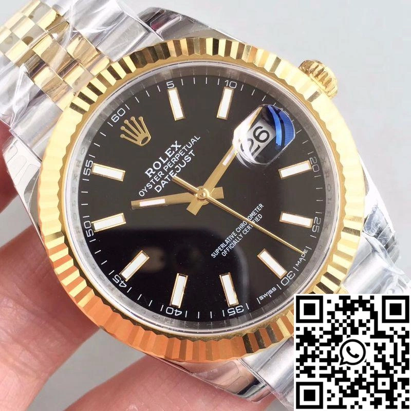 Rolex Datejust II 116333 41MM EW Factory Black Dial