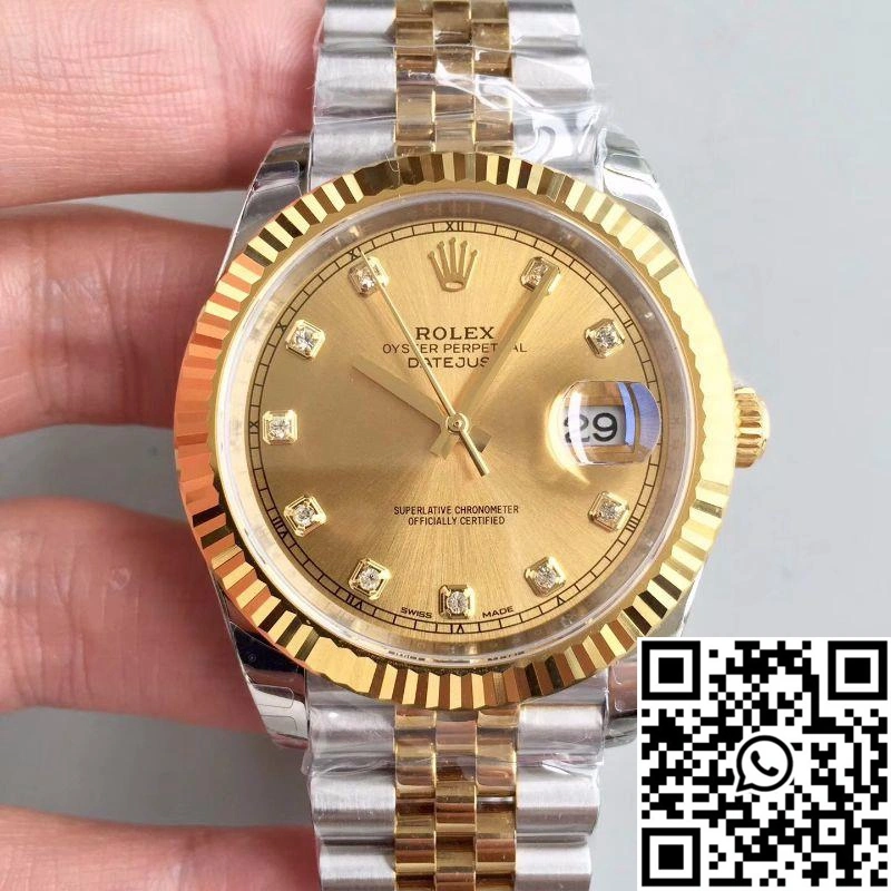 Rolex Datejust II 116333 41MM EW Factory Champagne Dial