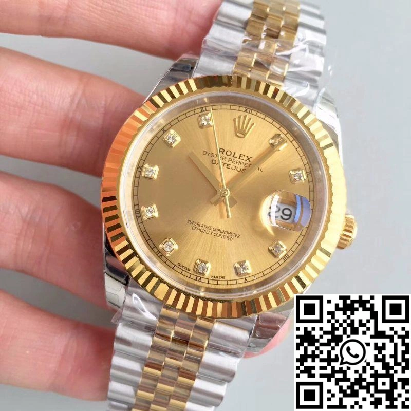 Rolex Datejust II 116333 41MM EW Factory Champagne Dial