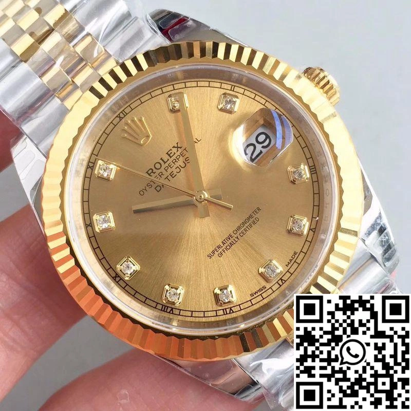 Rolex Datejust II 116333 41MM EW Factory Champagne Dial