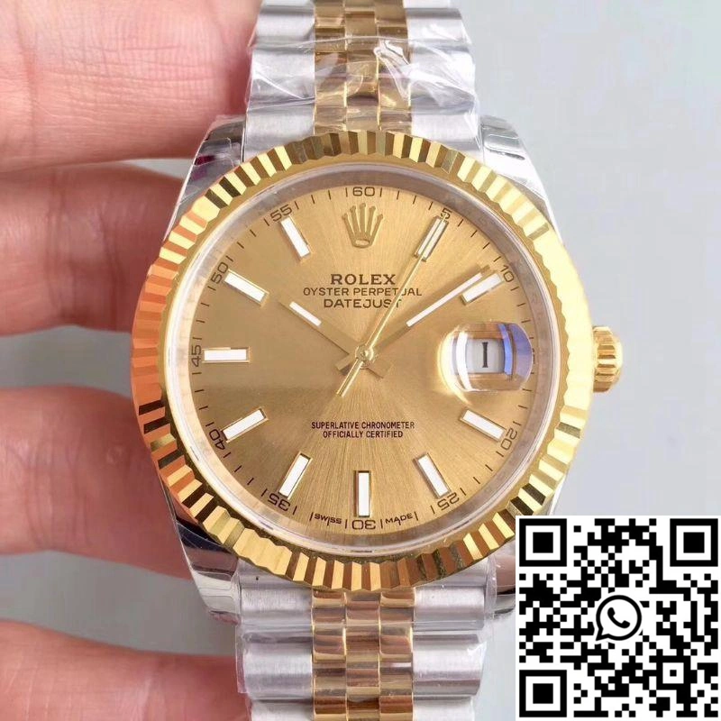 Rolex Datejust II 116333 41MM EW Factory Yellow Gold Dial