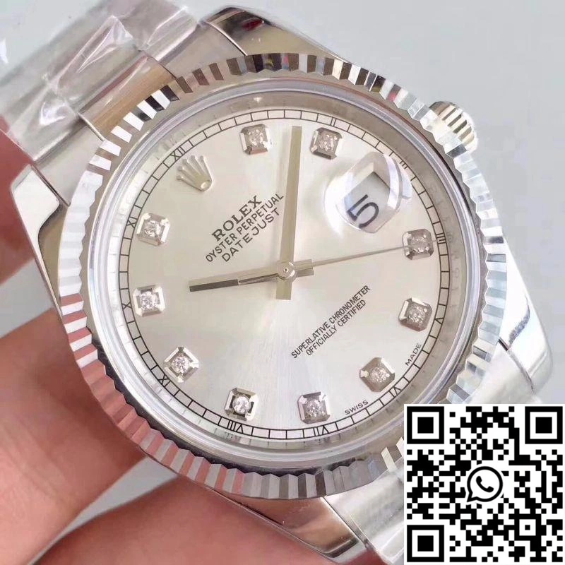 Rolex Datejust II 116334-0009 41MM EW Factory Silver Dial