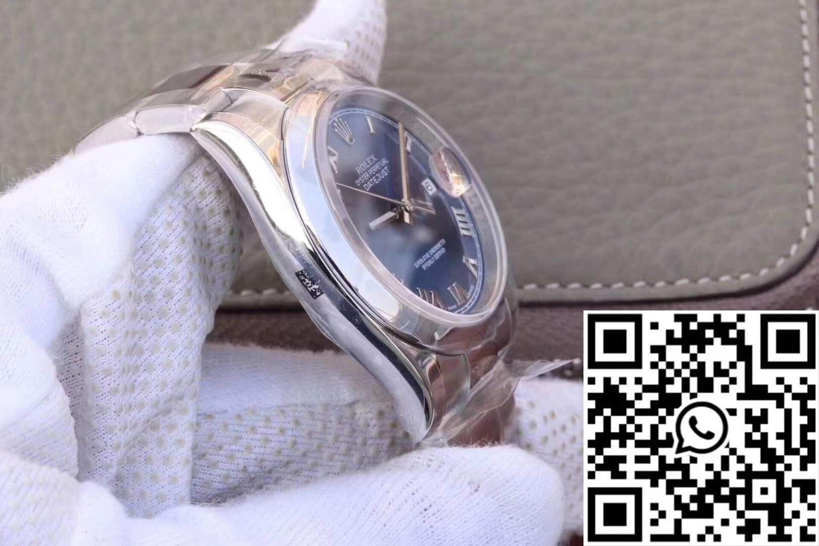 Rolex Datejust II 116334 36MM AR Factory Blue Dial