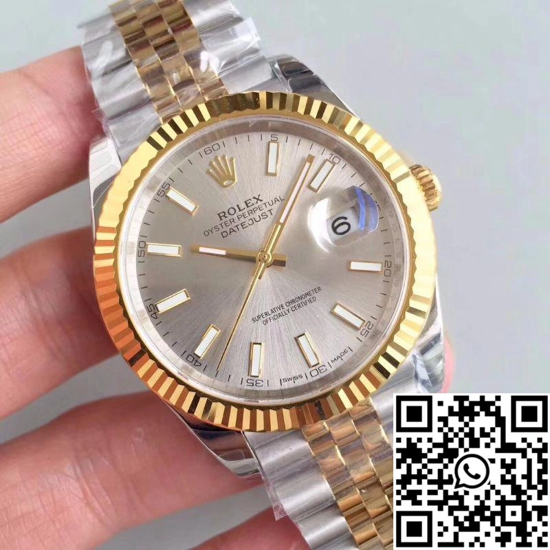 Rolex Datejust II M126333-0004 EW Factory Rhodium Dial