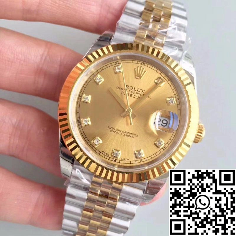 Rolex Datejust II M126333-0012 41MM EW Factory Champagne Dial
