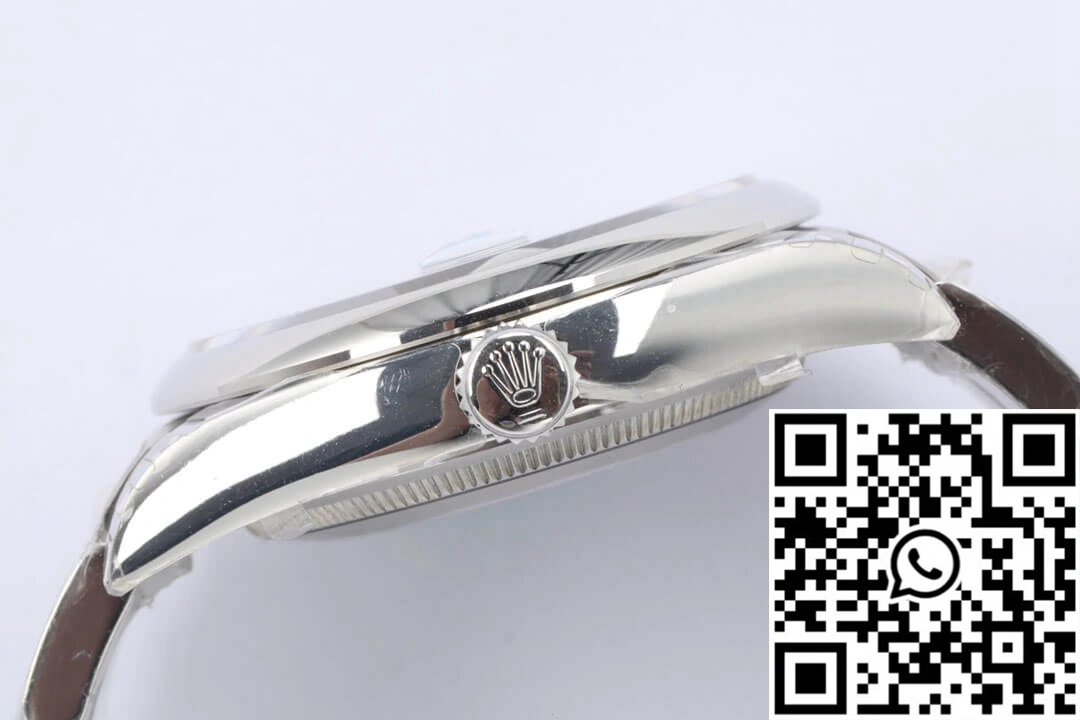 Rolex Datejust M126200-0020 EW Factory Olive Green Palm Leaf Pattern Dial