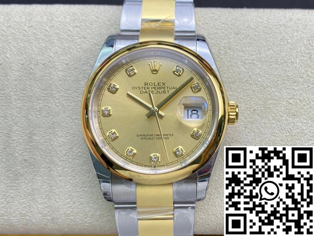 Rolex Datejust M126203-0018 EW Factory Diamond-set Dial
