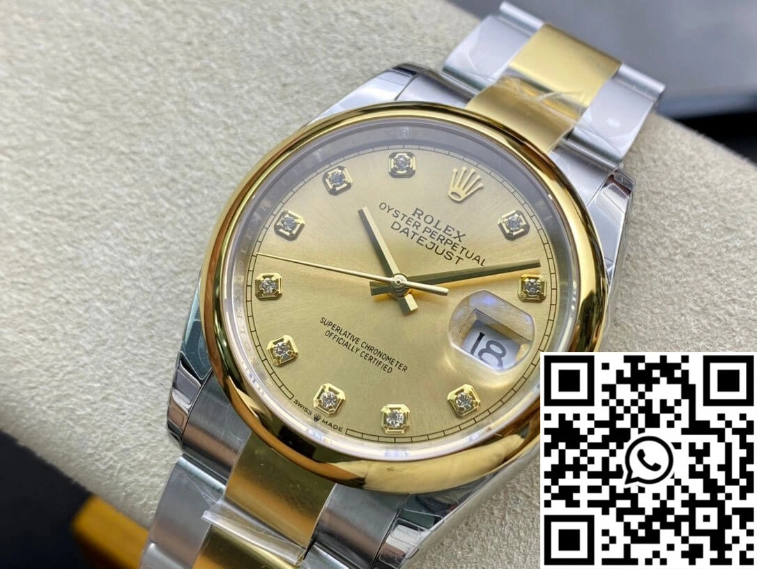 Rolex Datejust M126203-0018 EW Factory Diamond-set Dial