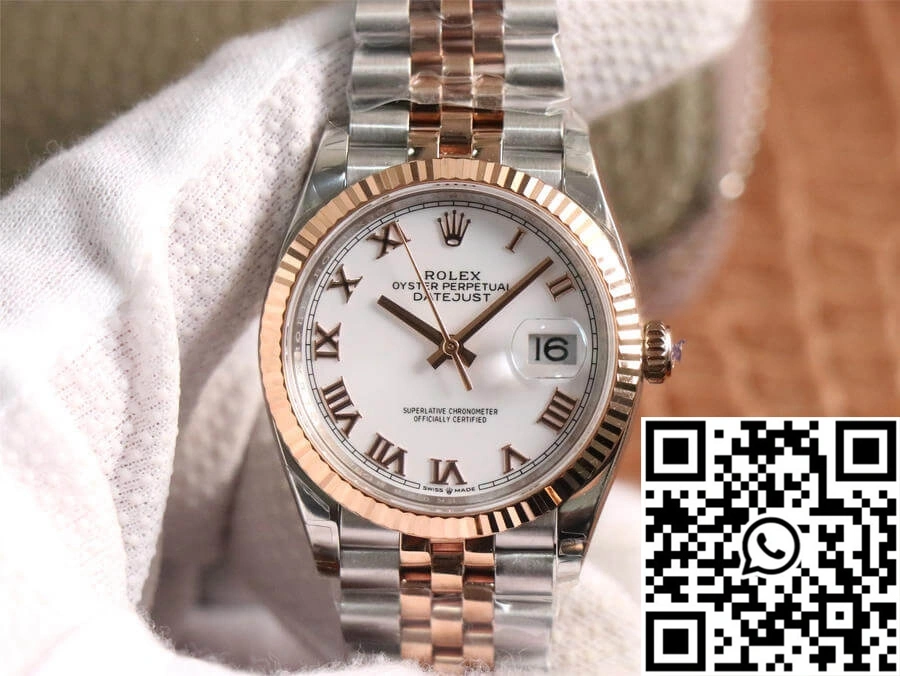 Rolex Datejust M126231-0015 EW Factory Rose Gold