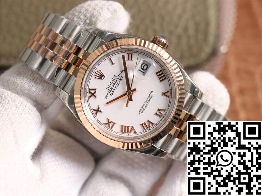 Rolex Datejust M126231-0015 EW Factory Rose Gold