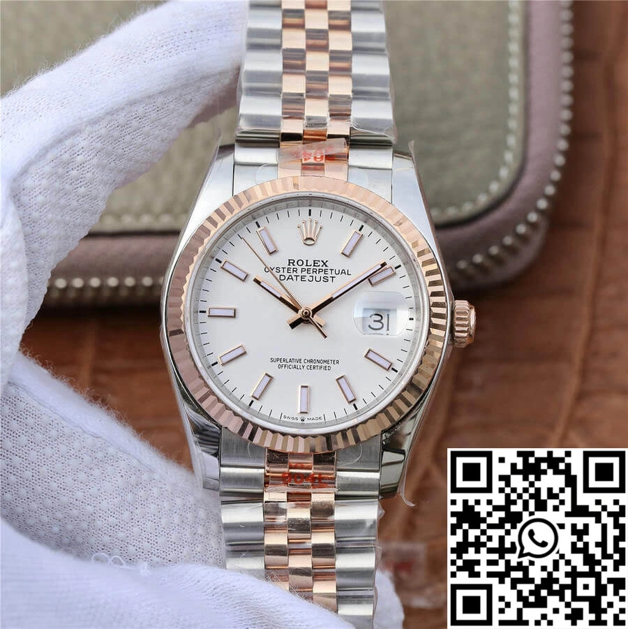 Rolex Datejust M126231-0017 36MM GM Factory Rose Gold