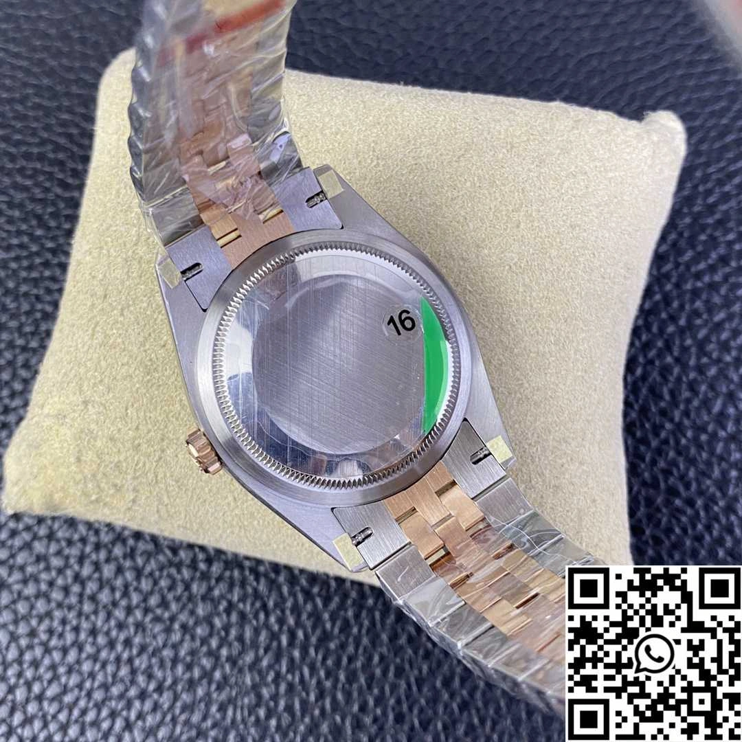 Rolex Datejust M126231 36MM VS Factory Two Tone Silver Motif Dial Diamond Hourmarker