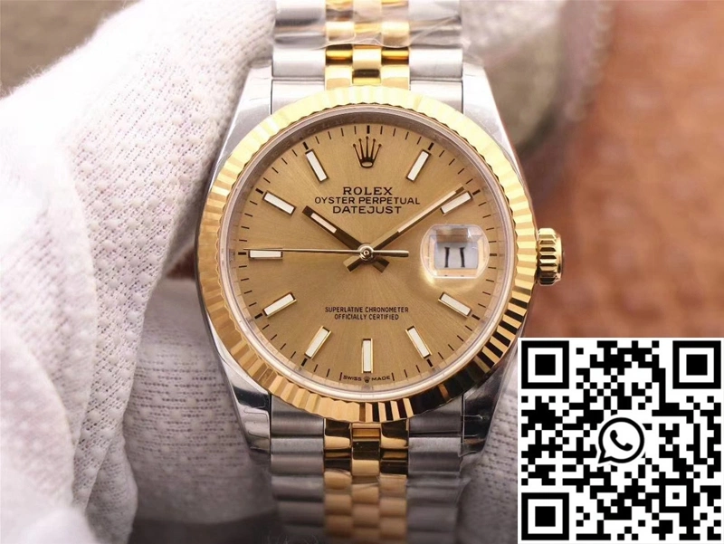 Rolex Datejust M126233-0015 EW Factory Champagne Dial