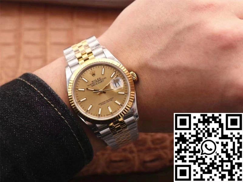 Rolex Datejust M126233-0015 EW Factory Champagne Dial