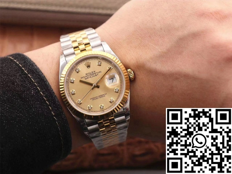 Rolex Datejust M126233-0017 EW Factory Champagne Dial