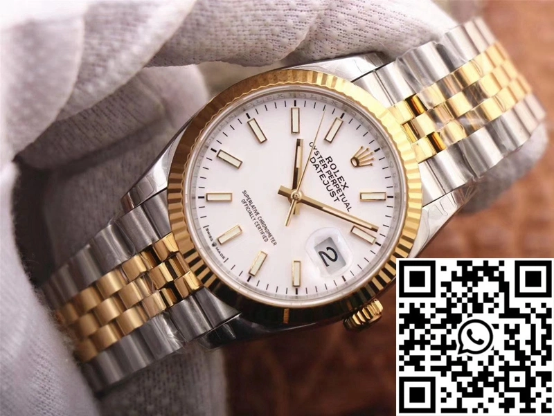Rolex Datejust M126233-0019 EW Factory White Dial