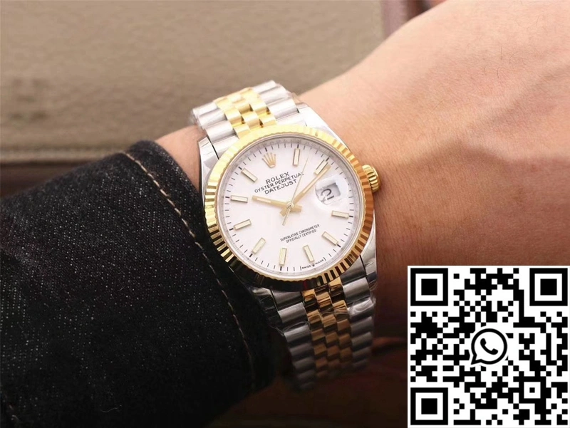 Rolex Datejust M126233-0019 EW Factory White Dial