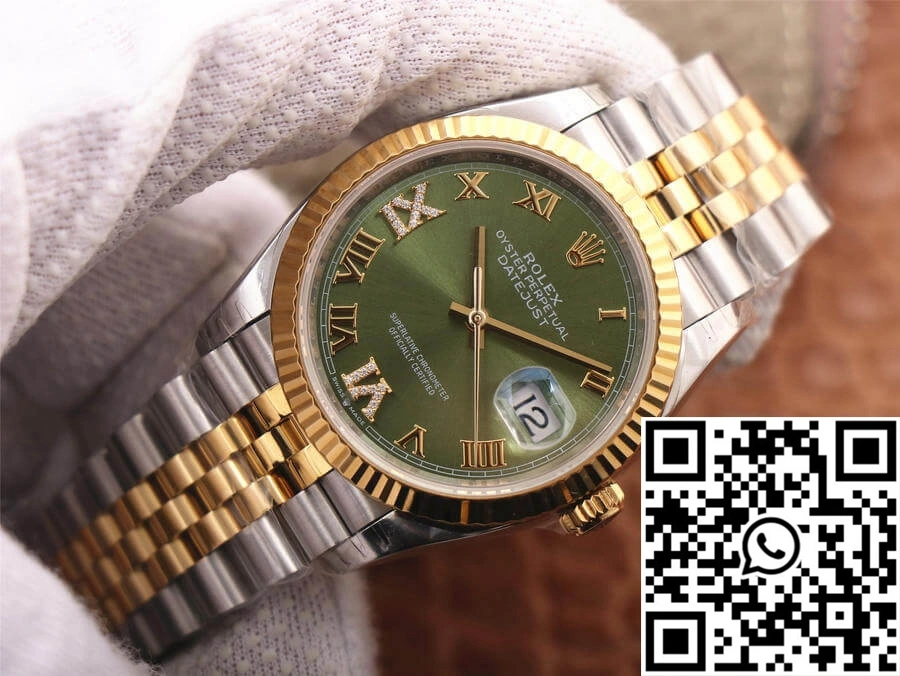 Rolex Datejust M126233-0025 EW Factory Olive Green Dial