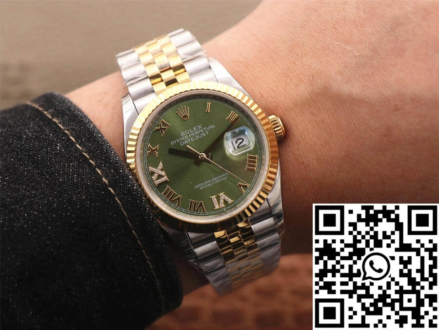 Rolex Datejust M126233-0025 EW Factory Olive Green Dial