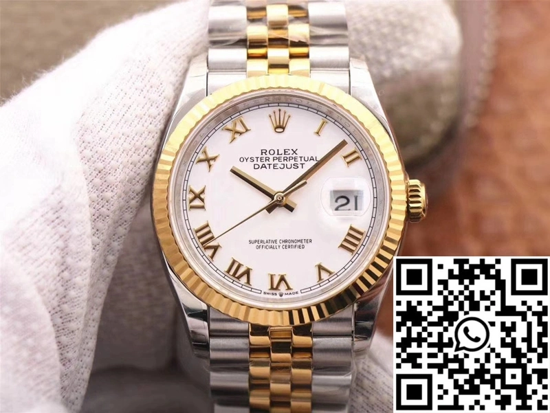 Rolex Datejust M126233-0029 EW Factory White Dial