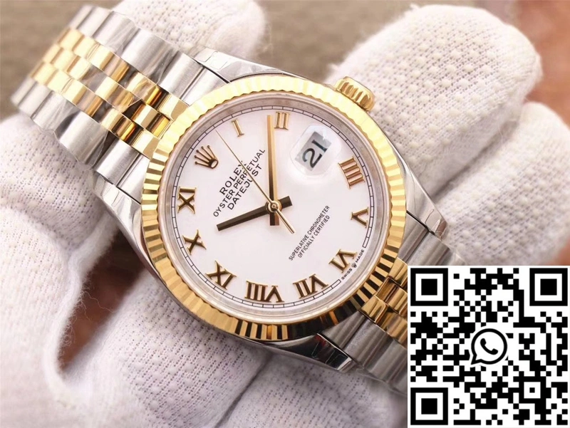 Rolex Datejust M126233-0029 EW Factory White Dial