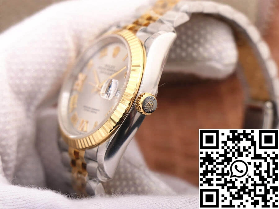 Rolex Datejust M126233-0031 EW Factory Yellow Gold Diamond Dial
