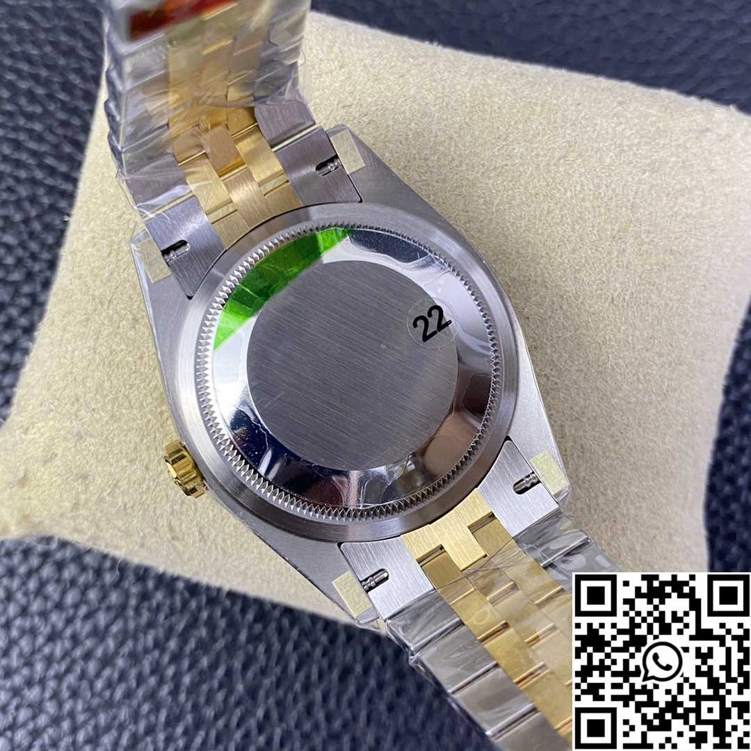 Rolex Datejust M126233 36MM VS Factory Two Tone Silver Motif Dial Diamond Hourmarker