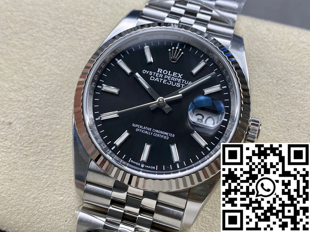 Rolex Datejust M126234-0015 36MM Clean Factory Black Dial