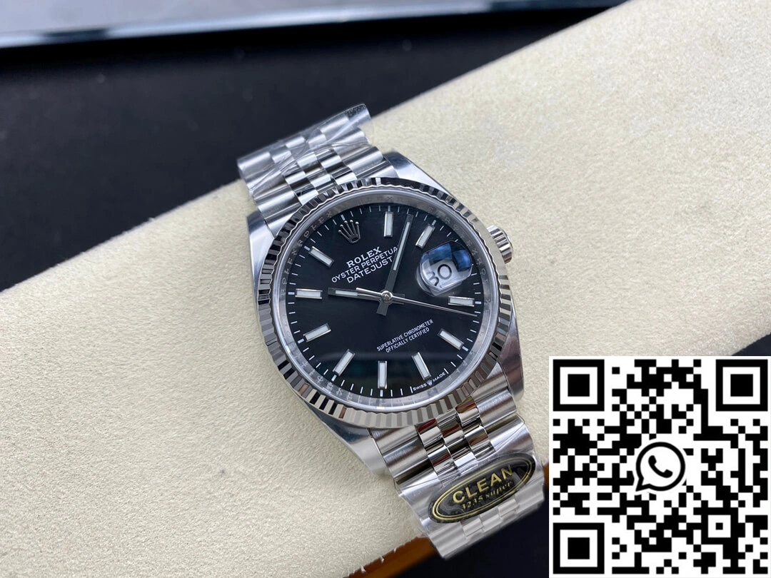 Rolex Datejust M126234-0015 36MM Clean Factory Black Dial