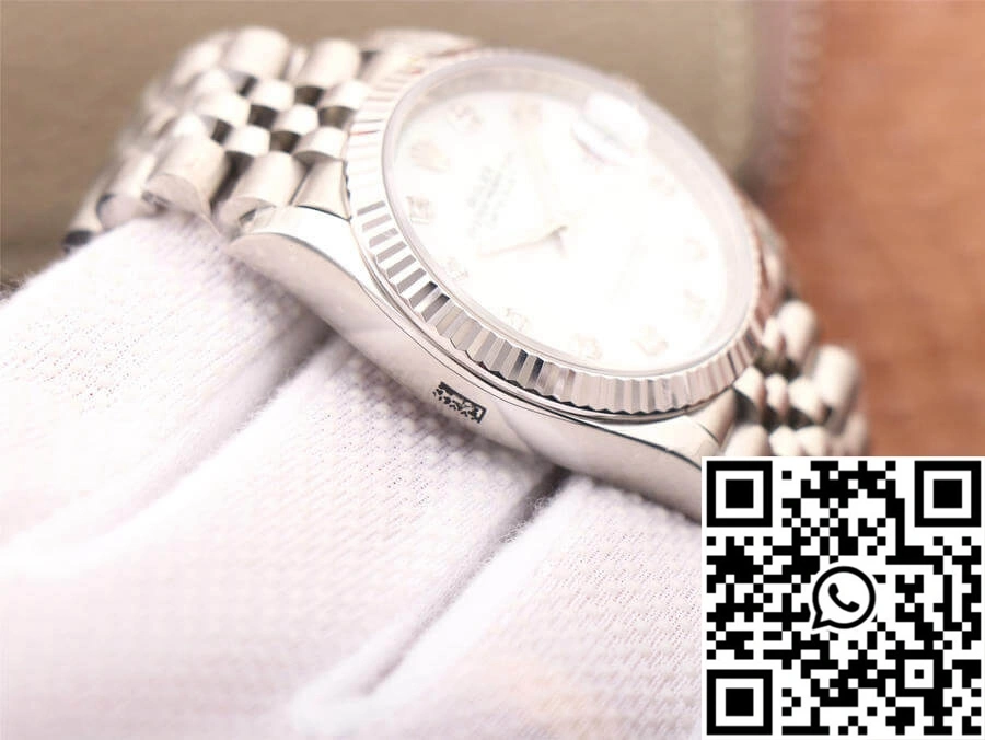 Rolex Datejust M126234-0019 EW Factory White Mother-Of-Pearl Dial